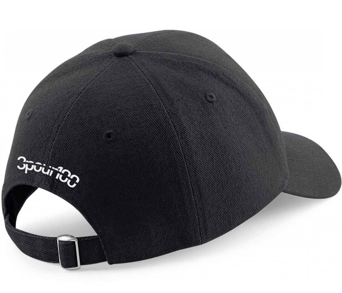 Casquette Noire 3pour100