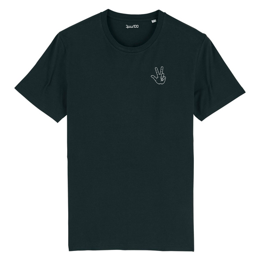 T-shirt Noir Logo Main