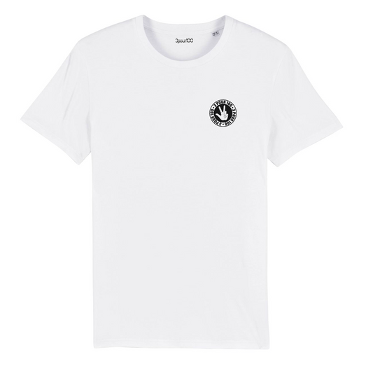 T-shirt Blanc Logo rond